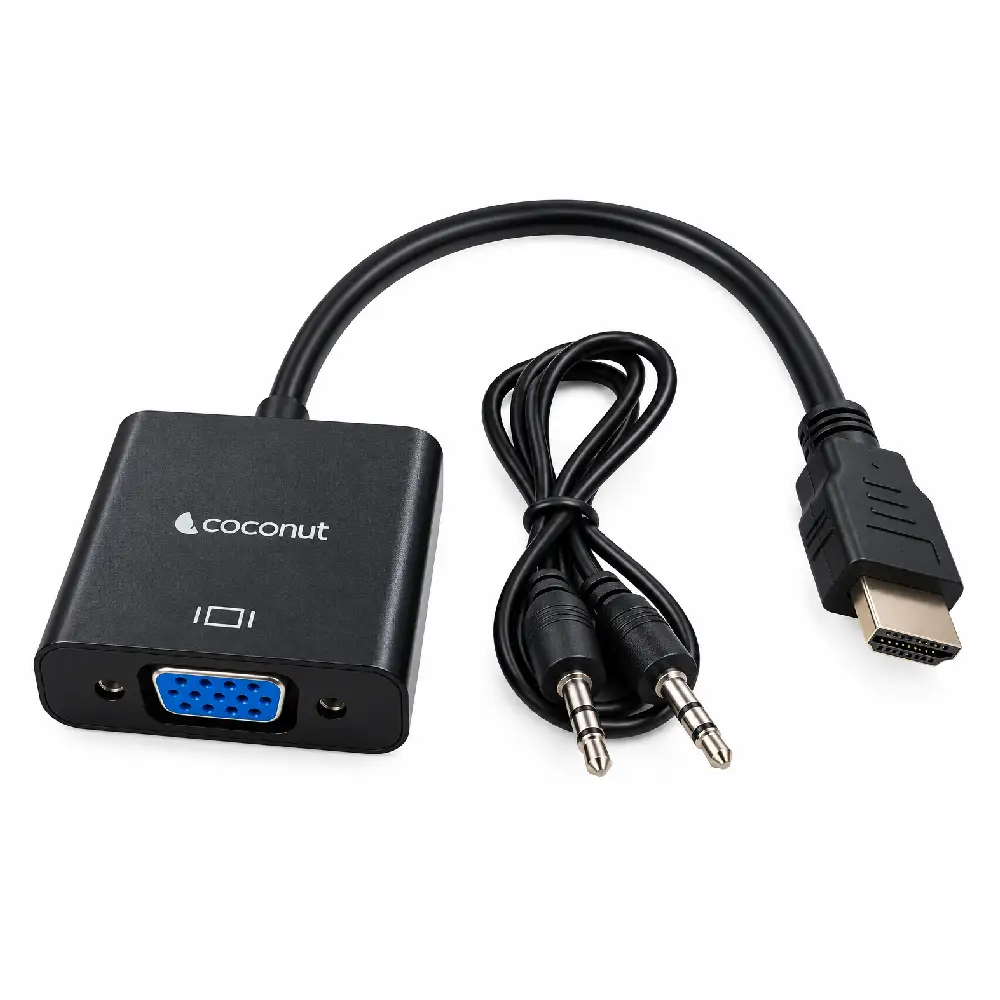 Coconut HDMI To VGA Converter With Audio view 2